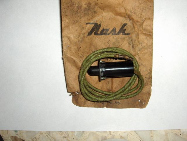 Nos 1952-53-54 nash dome and courtesy light door switch