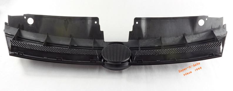 CHROME BLACK FRONT UPPER CENTER HOOD GRILLE GRILL FOR VW JETTA MK6 TSI TDI SE, US $119.99, image 2