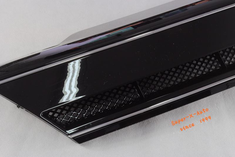 CHROME BLACK FRONT UPPER CENTER HOOD GRILLE GRILL FOR VW JETTA MK6 TSI TDI SE, US $119.99, image 6