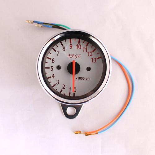  new for motorcycle universal mechanica 13000rpm scooter analog tachometer gauge