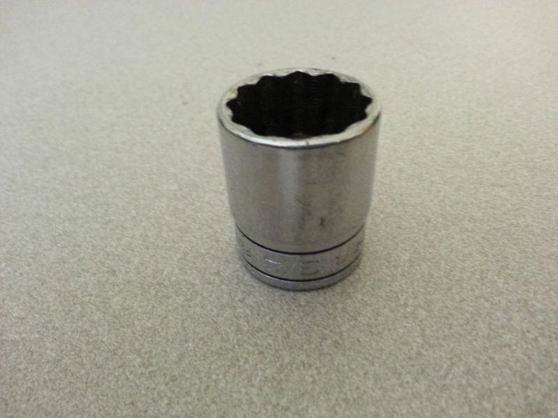 Snap-on f241 socket, shallow, 3/4", 12-point, 3/8" drive, free shipping  