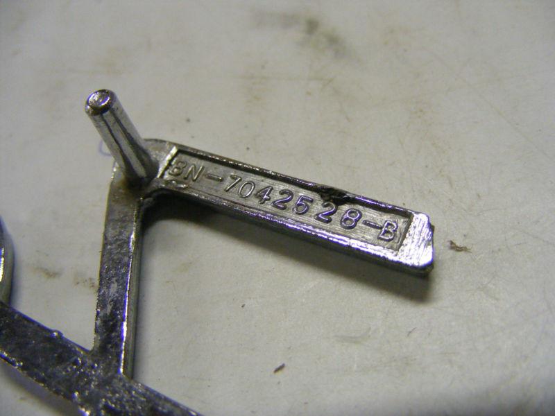 1955 FORD FAIRLANE QTR PANEL BODY SIDE EMBLEM NAME PLATE BADGE , US $8.99, image 3