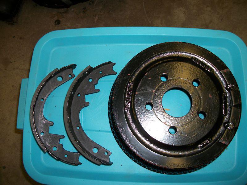 Mustang boss cougar big block 10x2.5 inch brake drums & shoes