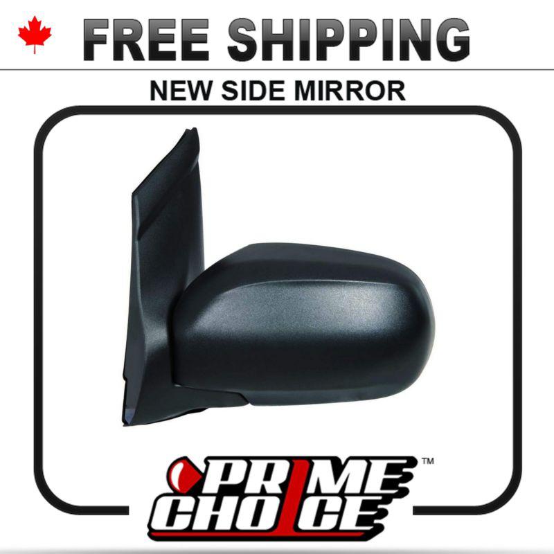 New manual drivers side view door mirror