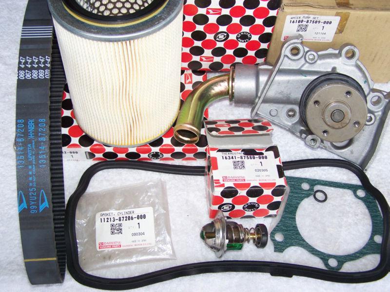 Daihatsu timing belt & water pump package + extras!