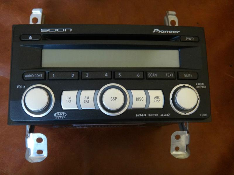 Scion tc 08 09 10 11 12 oem in dash fm radio player head unit panel