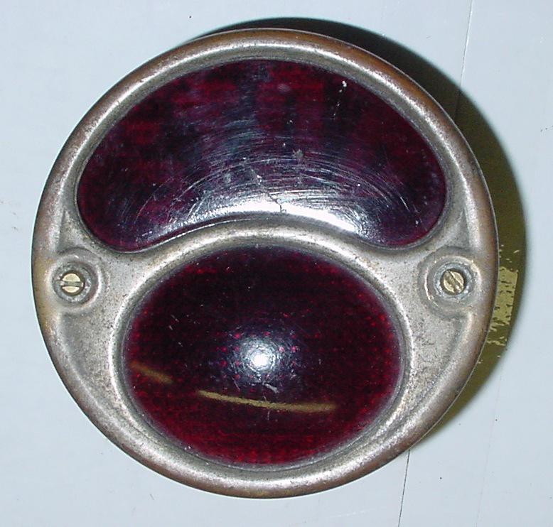 Vtg antique dodge brothers tail light old car truck hot rat rod scta 1915-1920s
