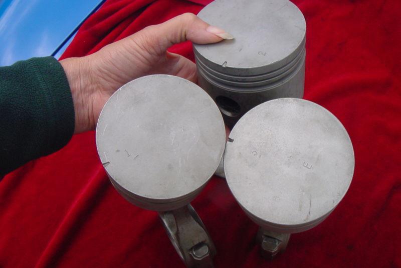 6 Reconditioned Connecting Rods + 6 New Pistons Volvo 460 2lt eng B30E 8/93-7/96, US $189.00, image 8