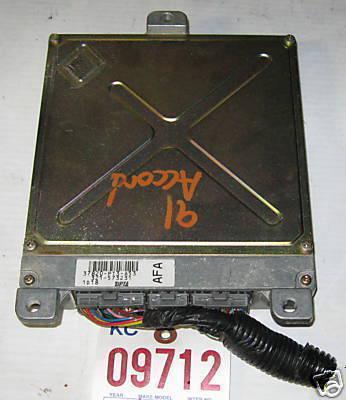 Honda 91 accord dx lx engine control ecu ecm 1991 computer