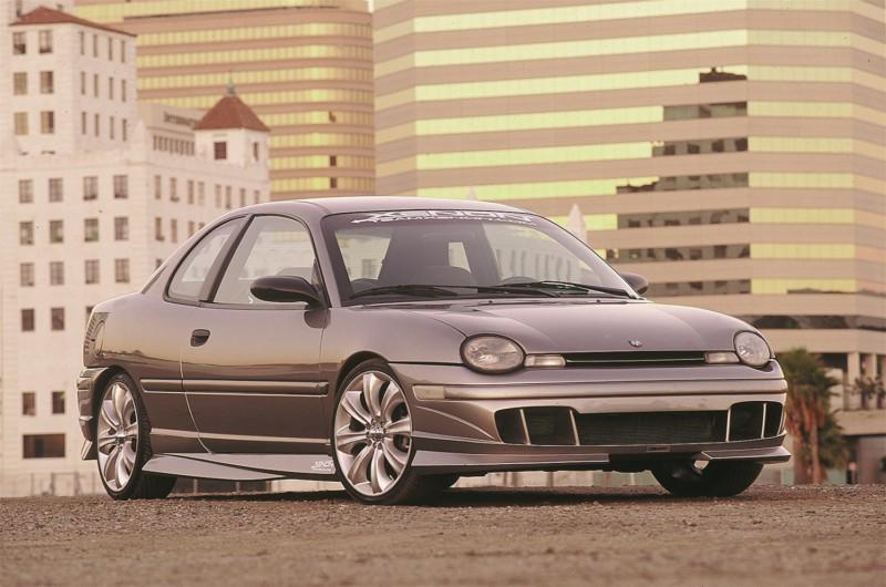 Xenon 4432 side skirt 95-99 neon