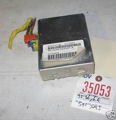 Buick 94-95 skylark grand am prix beretta airbag module 1994 1995