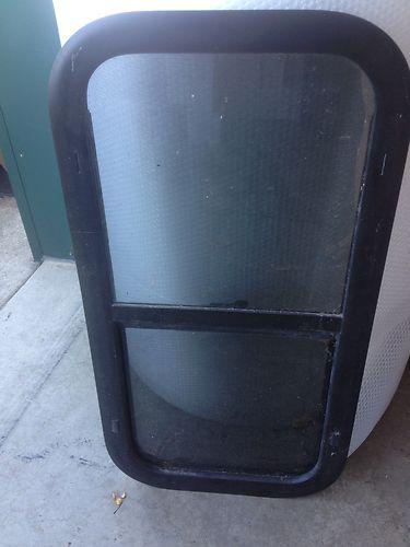 30 x 15 black tinted rv window slider green house