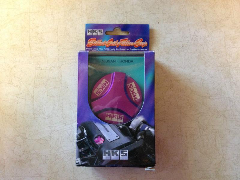 Rare nib authentic hks purple oil filler cap honda nissan jdm 