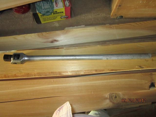 24" proto 5868, 1" socket drive breaker bar.  used