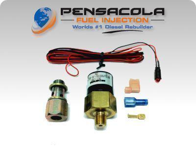 New 5.9 5.9l dodge cummins 98.5-2007 24v fuel pressure warning light kit  (1019)