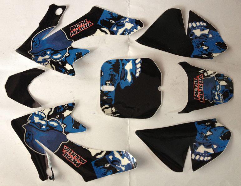 New dirt bike 3m graphics honda crf50 xr50 decal sticker  6