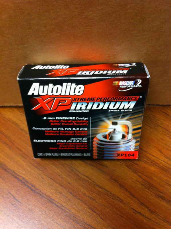 Buy Set of 4 Autolite XP Xtreme Performance Iridium Spark Plugs XP104