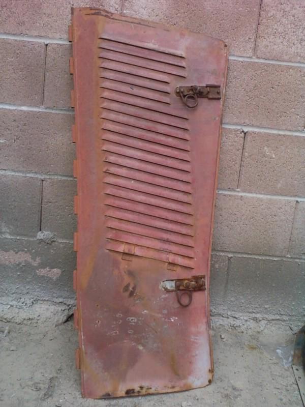 1951 mg td left hood panel