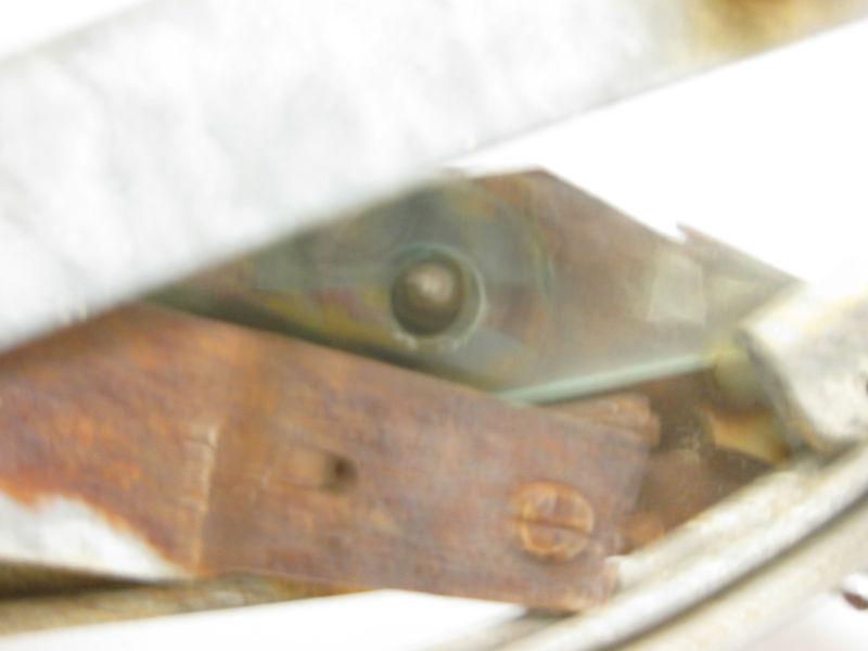 1964 1965 PLYMOUTH VALIANT BARRACUDA REAR SIDE WINDOW GLASS & HARDWARE GOOD, US $29.64, image 5