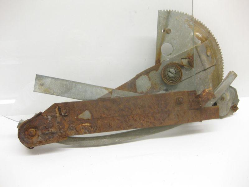 1964 1965 PLYMOUTH VALIANT BARRACUDA REAR SIDE WINDOW GLASS & HARDWARE GOOD, US $29.64, image 7