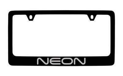 Dodge genuine license frame factory custom accessory for neon style 3