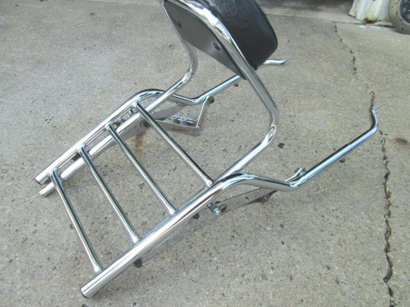1982 Suzuki GS650 Adjustable Backrest / Chrome Rack, US $129.99, image 6