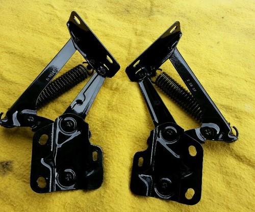 1960-63 Falcon Sprint Futura Hood Hinges Powdercoated Gloss Black 63 62, US $69.00, image 2