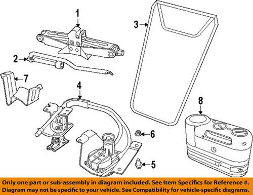 Fiat oem 68082668aa jack-compressor