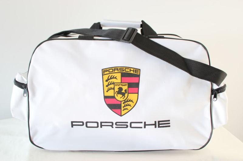 Porsche travel / gym / tool / duffel bag flag 911 944 cayenne carrera boxster 