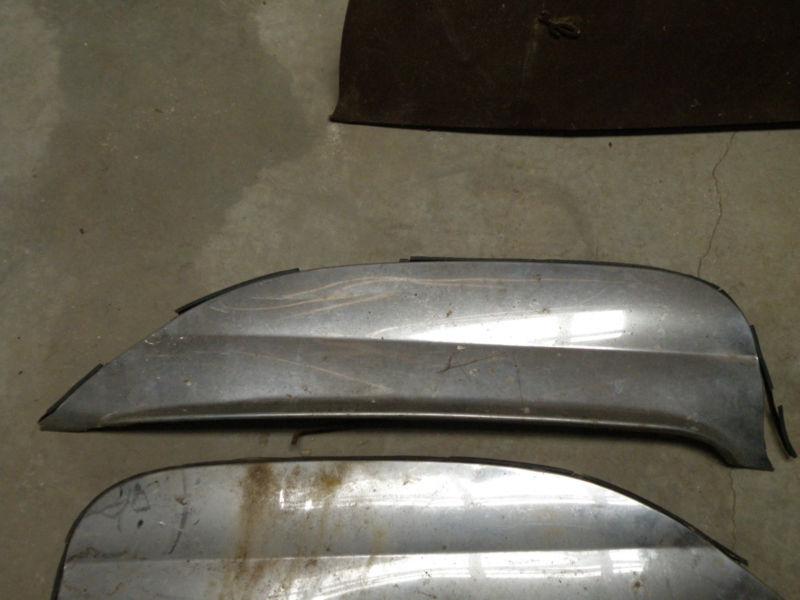 Buy 1963 FORD GALAXIE FENDER SKIRTS 427 FASTBACK STAINLESS STEEL in
