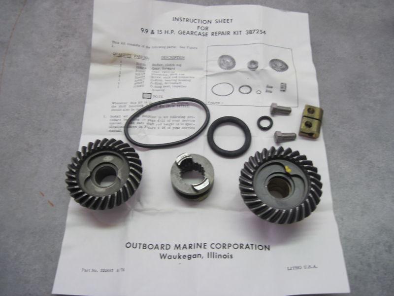 Omc 387254 gearcase repair kit
