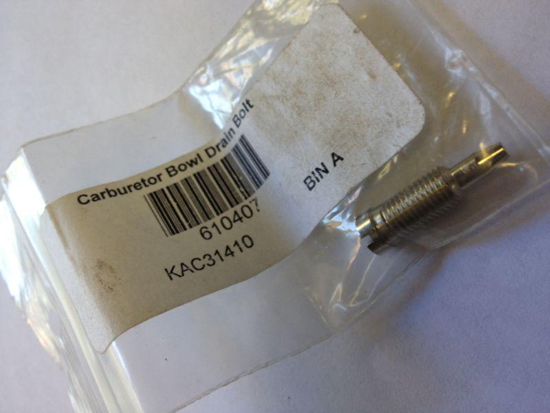 Carburetor bowl drain bolt eton e-ton viper rxl 50 70 90 90r dxl axl beamer nos
