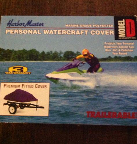 New pwc personal watercraft cover, 2 seater jet ski fitted cover, trailerable