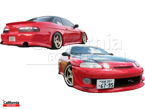 Cbk frp vrig wide body kit 8pc lexus sc-series sc400 sc300 92-00 ship from usa