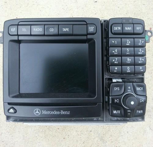 2000 mb mercedes s class s500, cl500, w220 audio radio stereo gps - no reserve