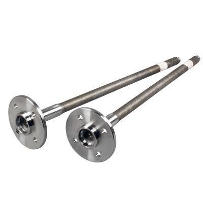 Moser axles direct fit c-clip rear 1541h steel 28-spline ford mustang 8.8" pair