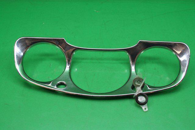 2002 honda goldwing gl1800 instrument cluster inner chrome trim panel