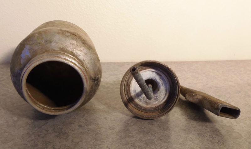 Vintage No Name Untested Auto Body Air Spray Gun Tool Cup/Can Tip Old Used , US $12.95, image 6