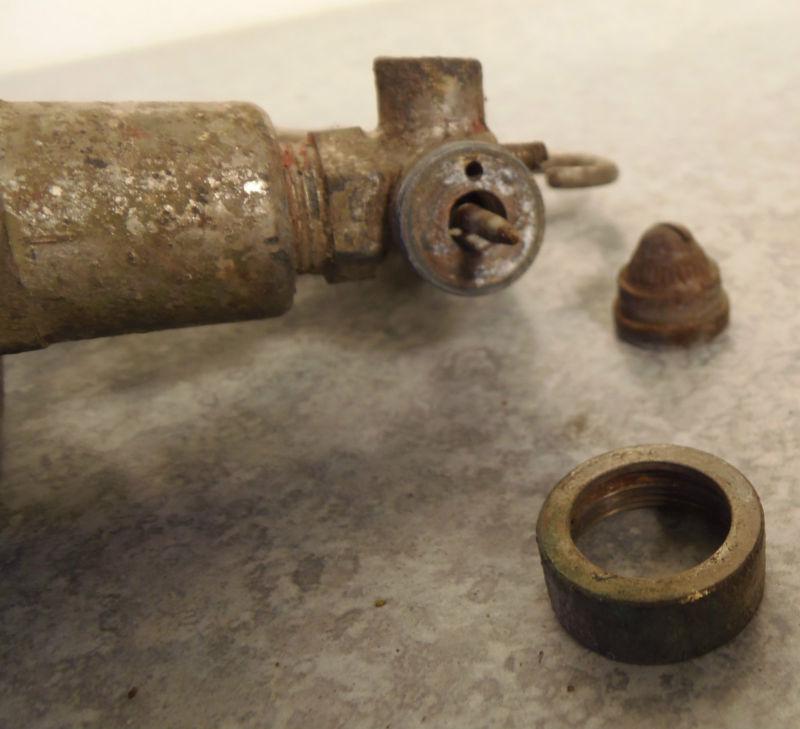 Vintage No Name Untested Auto Body Air Spray Gun Tool Cup/Can Tip Old Used , US $12.95, image 7