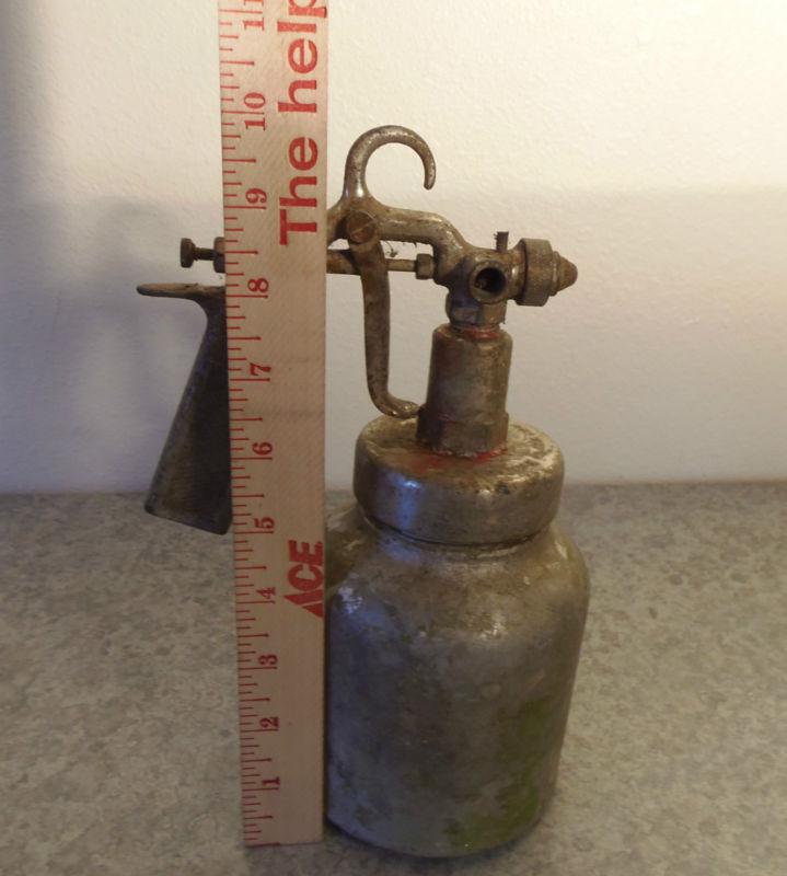 Vintage No Name Untested Auto Body Air Spray Gun Tool Cup/Can Tip Old Used , US $12.95, image 8