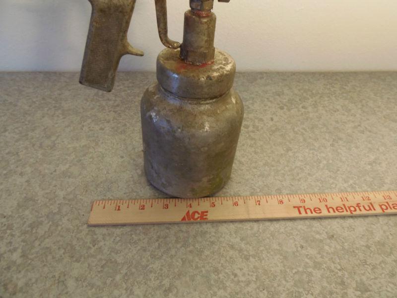 Vintage No Name Untested Auto Body Air Spray Gun Tool Cup/Can Tip Old Used , US $12.95, image 9