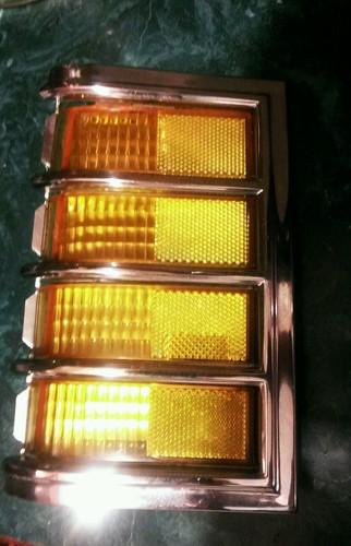 Turn signal side marker light drivers left 1979 pontiac lemans original gm part.