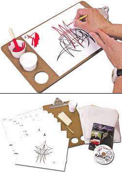 Steve kafka pinstriping system - learn to pinstripe