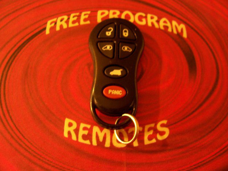 Keyless remote 6 button dodge 01-03 grand caravan town & country 04686797