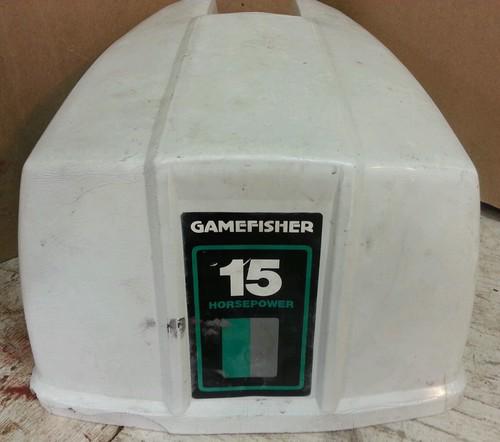 Gamefisher 15 hp, Eska, Sears Tecumseh 217. 586350 cowl hood, US $19.95, image 2
