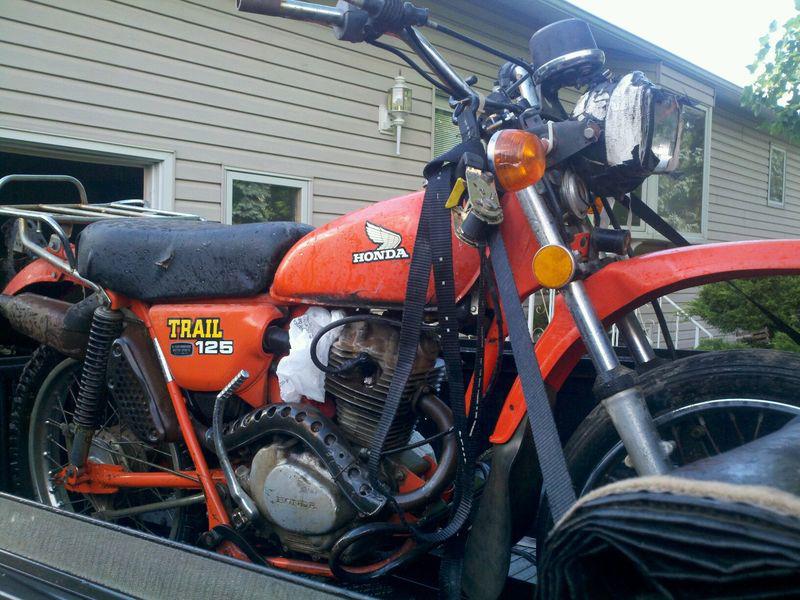 Rare ct 125 honda parts bike 1977 ct 90 110 trail 90 trail 125 parts dirt bike e