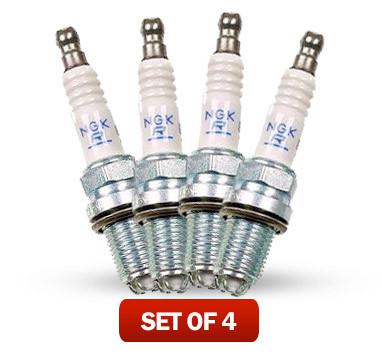 Mini cooper spark plugs ngk 3199 bkr6equp 2002-2008 oem 12 12 0 037 607 r53 r50
