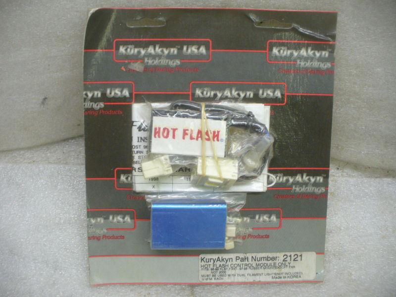 Harley/kuryakyn 98-99 flst/fxst nos hot flash control module,#2121.