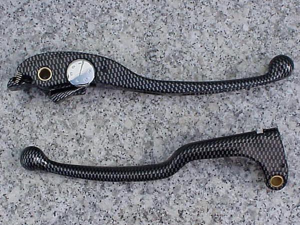 2002-2003 honda cbr 954rr carbon fiber levers