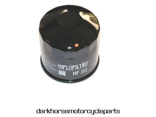 Hiflo oil filter hf-202 kawasaki en450 454 ltd ex500 ninja vn700 vn750 vulcan